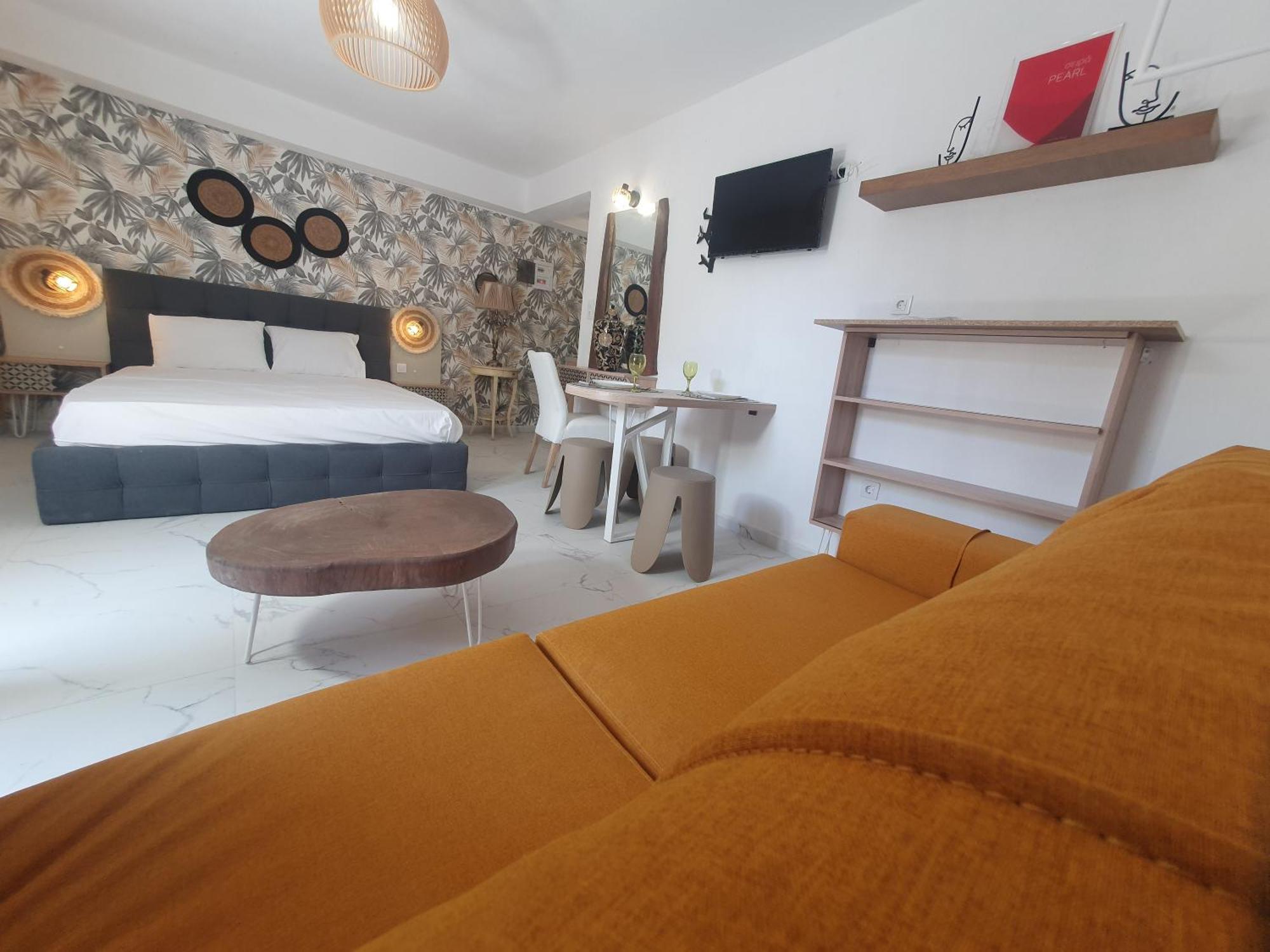 Olea Luxury Suites Asproválta Ngoại thất bức ảnh