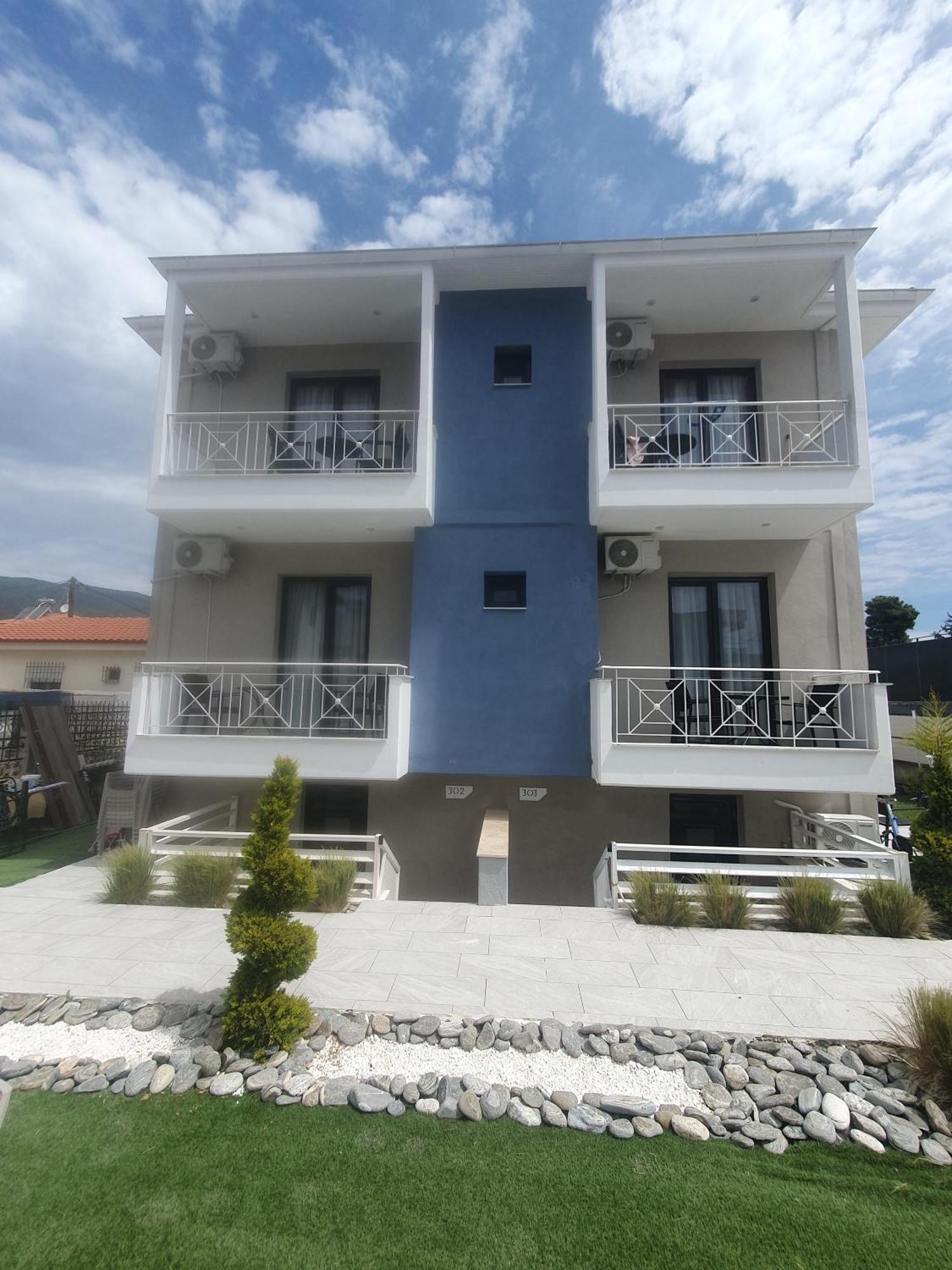 Olea Luxury Suites Asproválta Ngoại thất bức ảnh